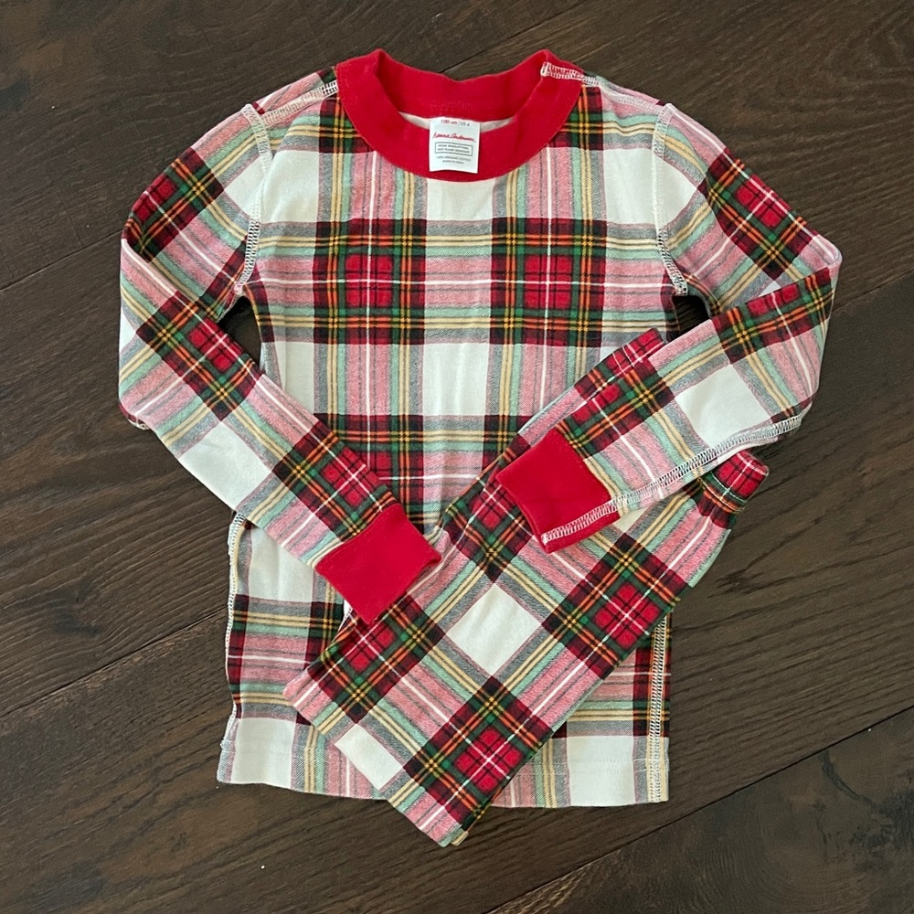 Hanna Andersson Christmas pajamas. Like new. 4T